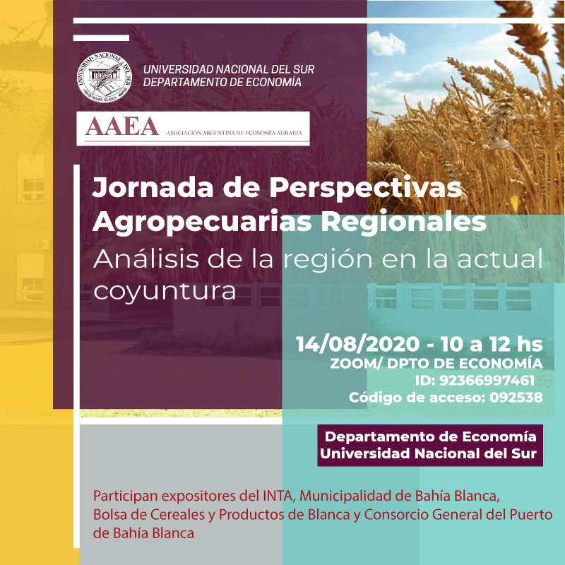 JornadasAAEA2020 Departamento de Economía